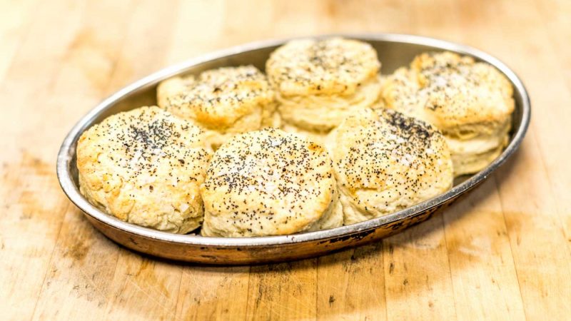 freight house poppy seed biscuits